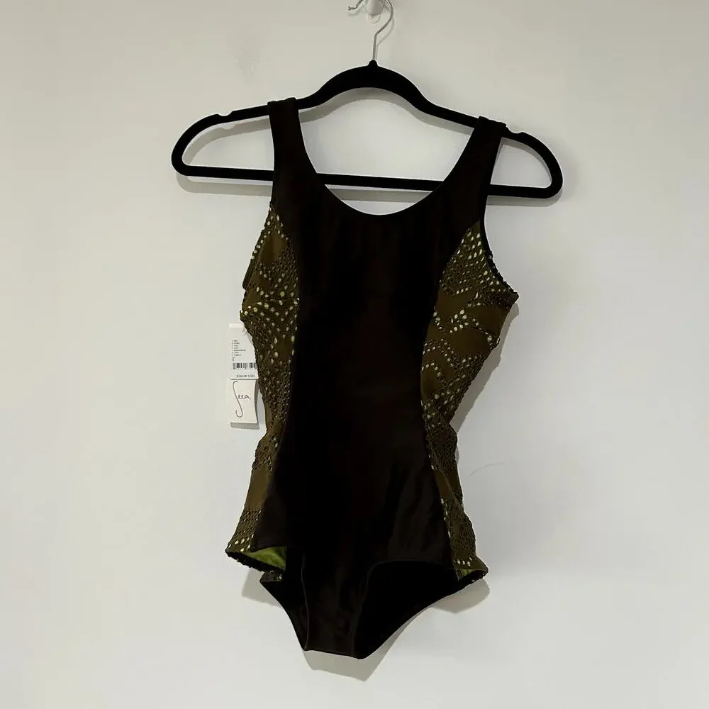 Seea Swim Free People Lilia Zait One Piece Swim Suit NWT Size S